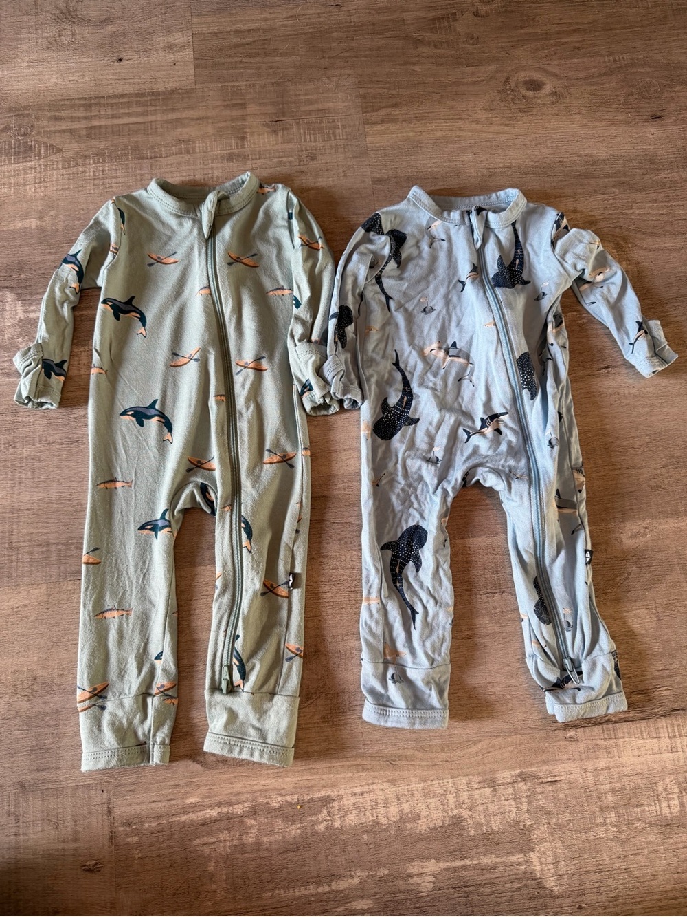 Kyte Baby Zipper Rompers x2